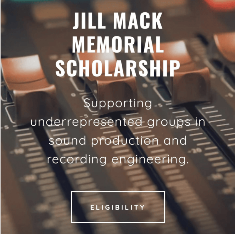 Scholarship Opportunity - The Jill Mack Memorial Scholarship 