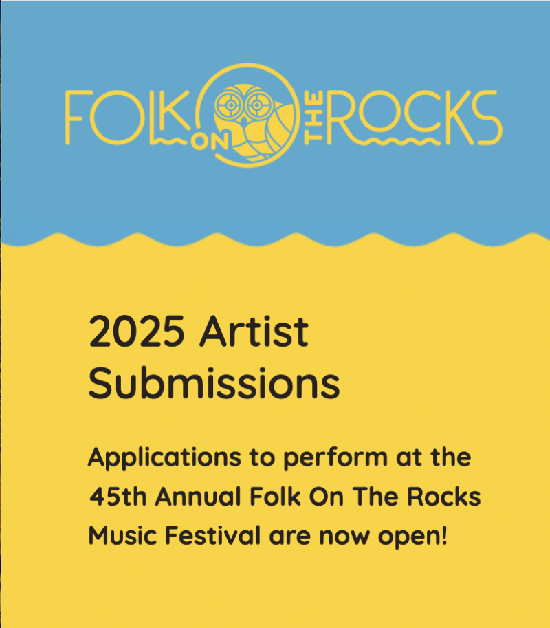 Festival Opportunity - Folk On The Rocks Music Festival 2025