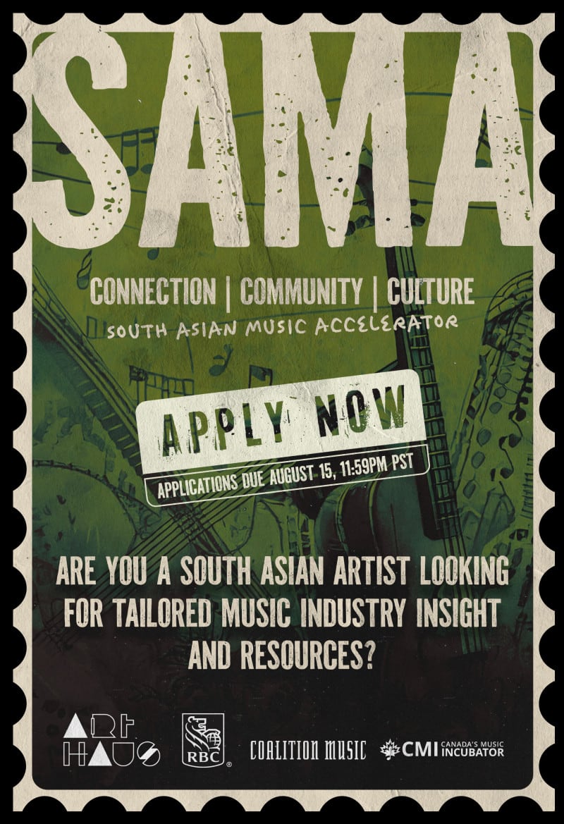 Artist Development Opportunity - South Asian Music Accelerator (SAMA) 