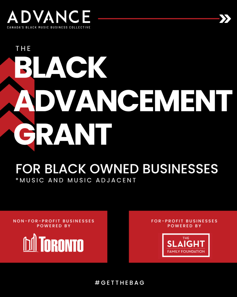 Music Business Opportunity - The B.A.G. (Black ADVANCEment Grant) by ADVANCE
