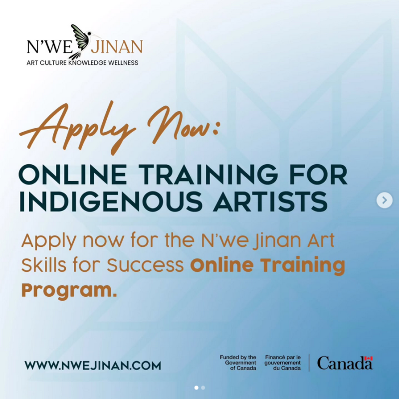 Education Opportunity: Online training for Indigneous artists - art skills for success