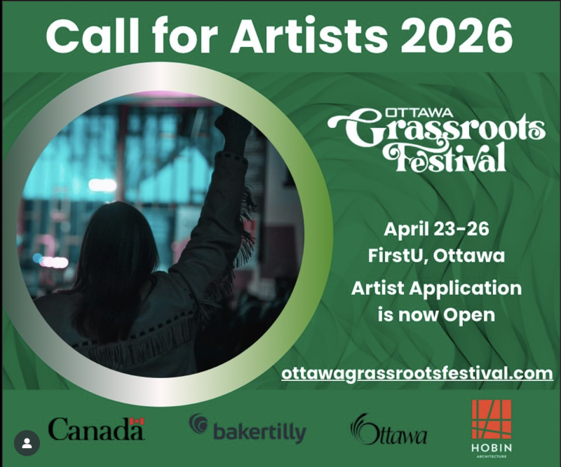 Festival Opportunity - Ottawa Grassroots Festival 2026