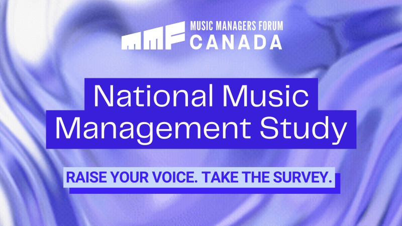 MMF Canada: National Music Management Study