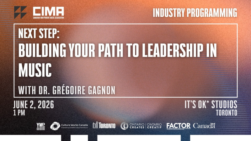 Leadership Workshop: CIMA Presents: Next Step - Building Your Path to Leadership in Music