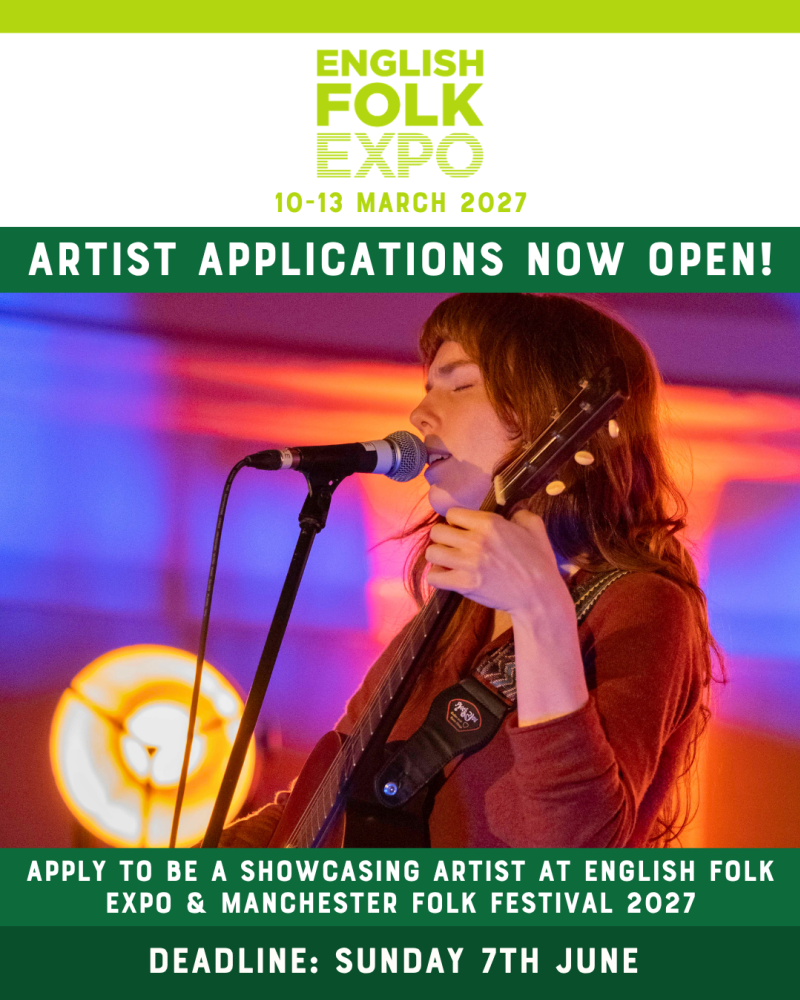 Showcase opportunity - English Folk Expo 2027