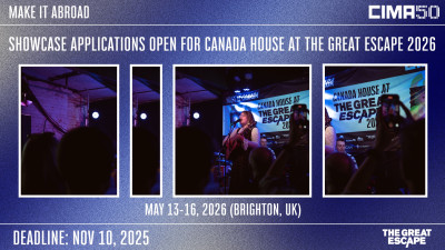 Showcase Opportunity : Canada House at The Great Escape 2026