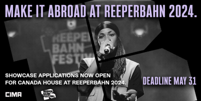 PERFORMANCE OPPORTUNITY: Canada House at Reeperbahn 2023