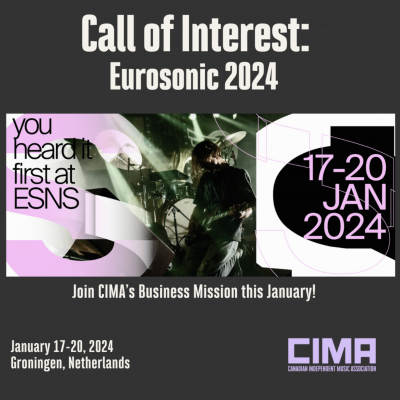 Business Opportunity: Join CIMA'S Business Mission To EUROSONIC 2024