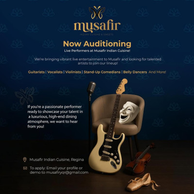 Performance Opportunity - Musafir Indian Cuisine Regina