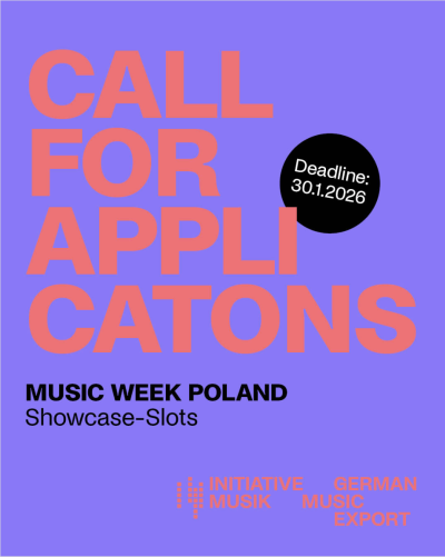 Showcase Opportunity - Music Week Poland Showcase Festival 2026
